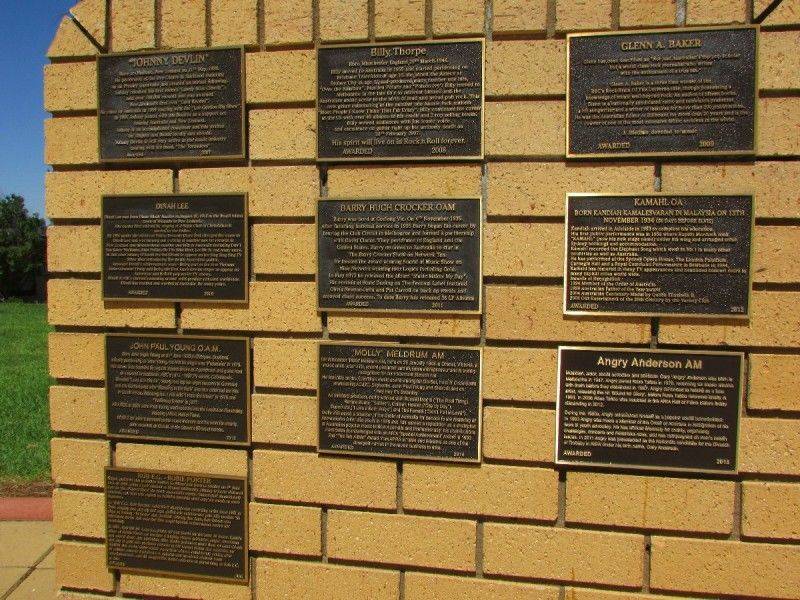 Wall of Fame Plaques: 10-January-2016