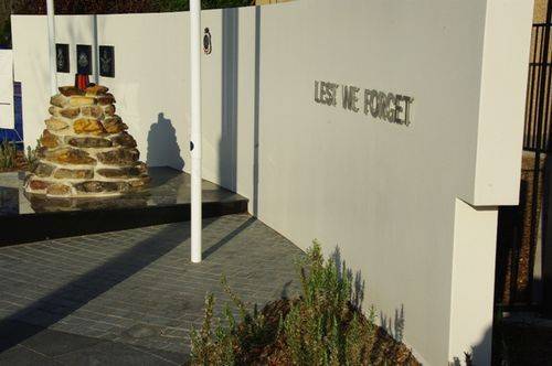 Engadine War Memorial Side View