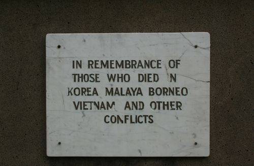 Post WW2 Plaque : 24-July-2014 Post WW2 Plaque : 24-July-2014