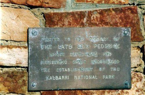 Eric Pederick Inscription