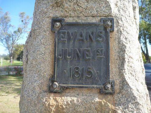 Eugowra Pioneers, Explorers and Premiers Memorial : 29-April-2012