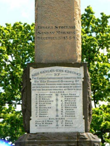 Eureka Stockade Memorial : 09-October-2011
