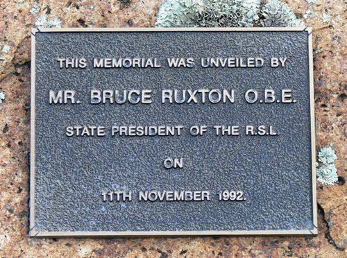 Euroa War Memorial : 12-May-2013 Euroa War Memorial : 12-May-2013