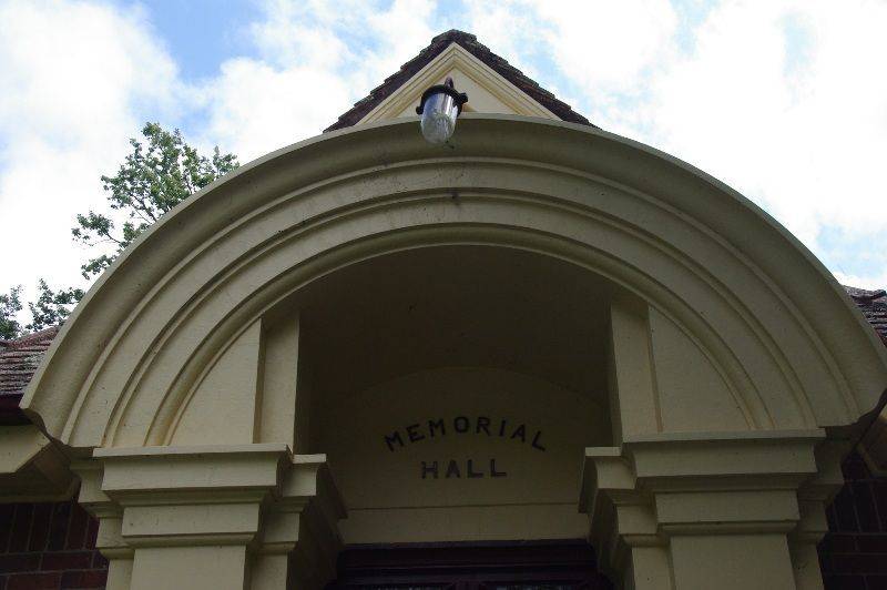Memorial Hall Detail : 15-March-2015 Memorial Hall Detail : 15-March-2015