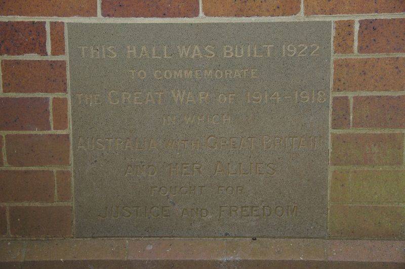 Plaque Inscription : 15-March-2015