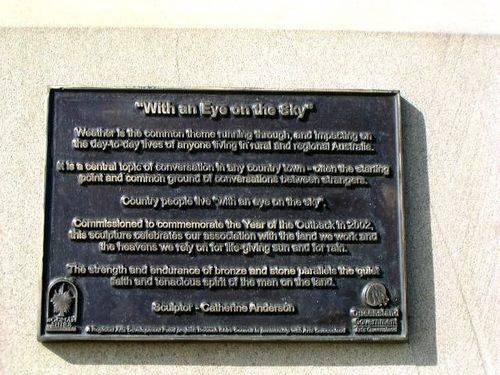 Eye on the Sky Plaque