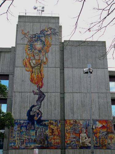 Fire mural