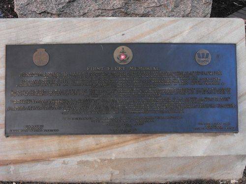 First Fleet Inscription