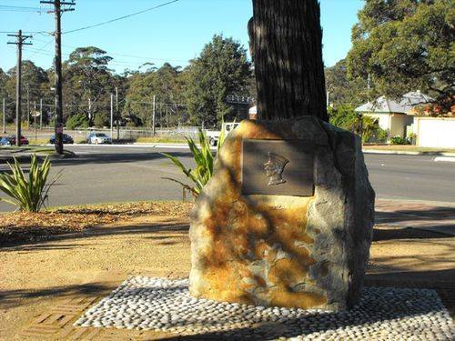 First Military Wireless Signal Memorial  Front View