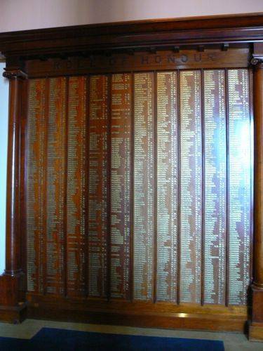 Footscray Roll of Honour Footscray Roll of Honour