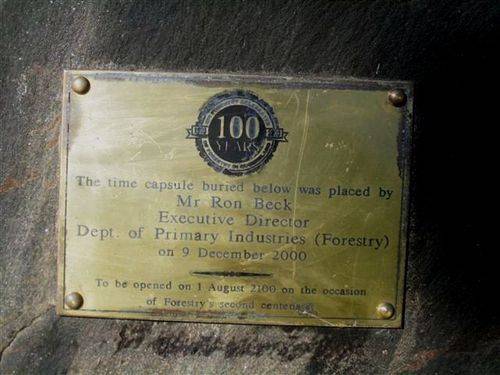 Time Capsule Plaque : 03-08-2013
