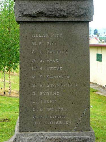 Franklin War Memorial Franklin War Memorial