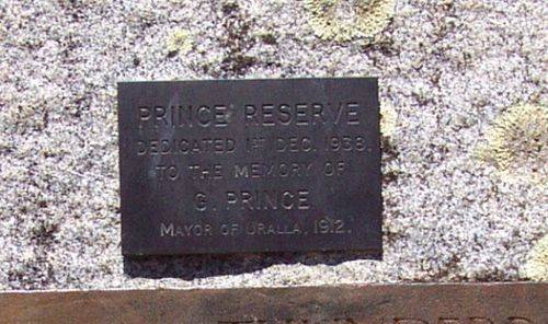 Prince Plaque : Feb 2014 Prince Plaque : Feb 2014