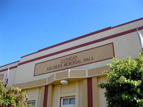 Gayndah Soldiers Memorial Hall 2 : 01-10-2009