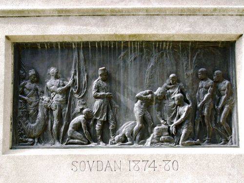 General Charles Gordon   Front   Lower Frieze