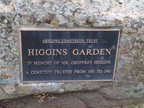Plaque Inscription : April 2014
