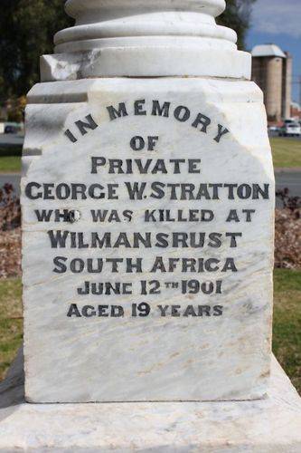 George W. Stratton : 30-September-2012