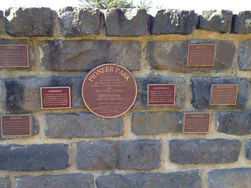 Pioneer Wall Plaques : November 2013