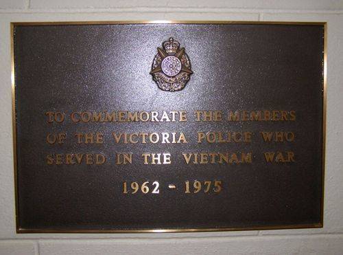 Police Vietnam War Plaque : 16-04-2014 Police Vietnam War Plaque : 16-04-2014