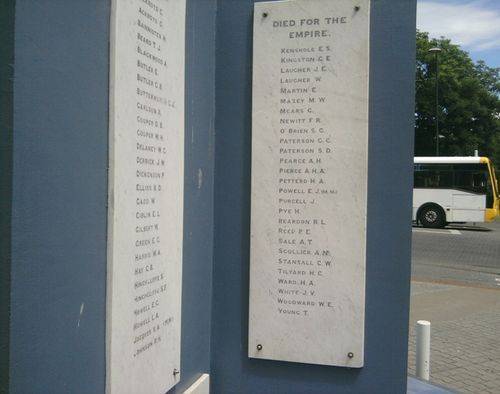 Glenorchy War Memorial : 10-January-2013