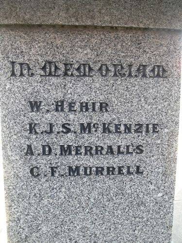 Glenroy War Memorial : 12-April-2013 Glenroy War Memorial : 12-April-2013