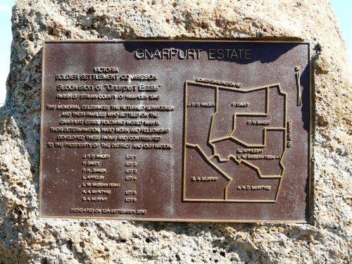 Gnarpurt Estate Soldier Settlement : 16-November-2011