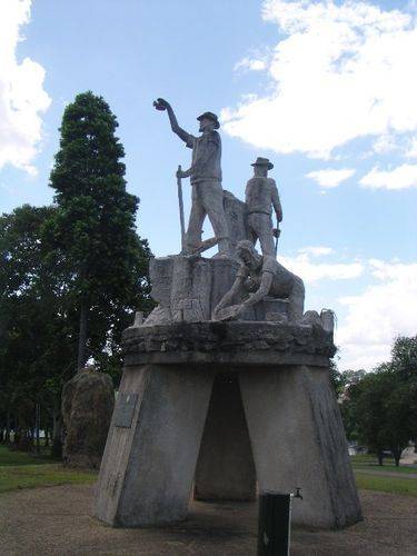 Goldminers Statue Goldminers Statue