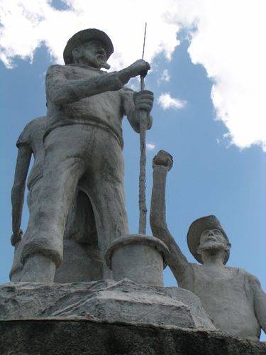 Goldminers Statue Closeup 2 / March 2013 Goldminers Statue Closeup 2 / March 2013