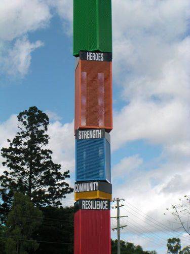 Goodna Flood Marker Goodna Flood Marker