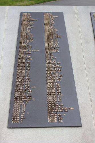 Goulburn-Mulwaree Honour Roll 1939 - 1972 : 13-October-2012 Goulburn-Mulwaree Honour Roll 1939 - 1972 : 13-October-2012