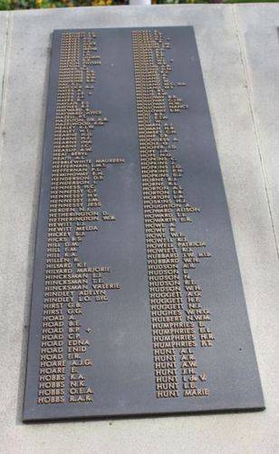 Goulburn-Mulwaree Honour Roll 1939 - 1972 : 13-October-2012