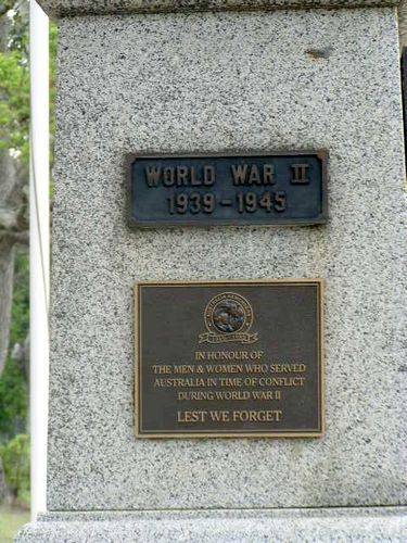 WW2 Plaque WW2 Plaque