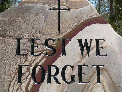 Lest We Forget