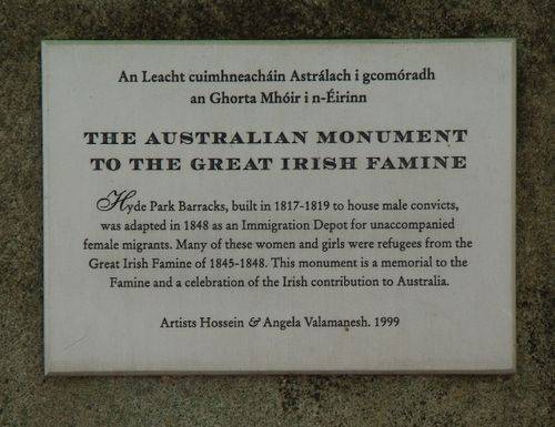 Great Irish Famine : 03-January-2013