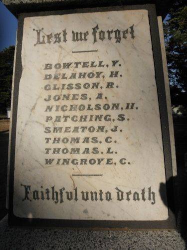 Fallen Honour Roll : 08-04-2014