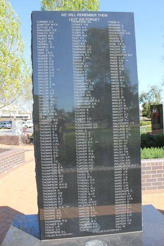 Griffith Cenotaph : 06-December-2012