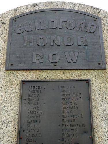 Guildford Honor Row : 28-May-2011