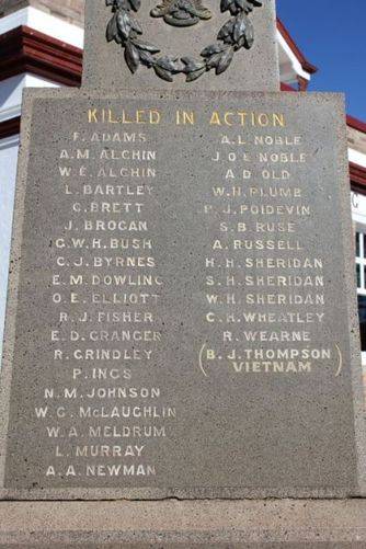 Gunning District Soldiers Memorial : 10-July-2011