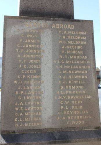 Gunning District Soldiers Memorial : 10-July-2011