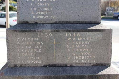 Gunning District Soldiers Memorial : 10-July-2011