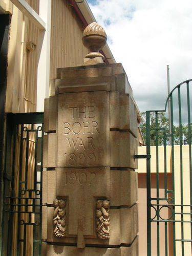 Gympie Gates -Far left Pillar