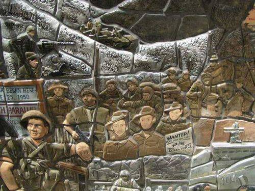 Post 1945 Mural Detail/ March 2013