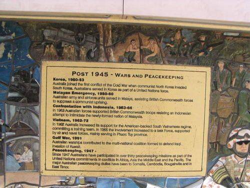 Post 1945 Plaque / March 2013