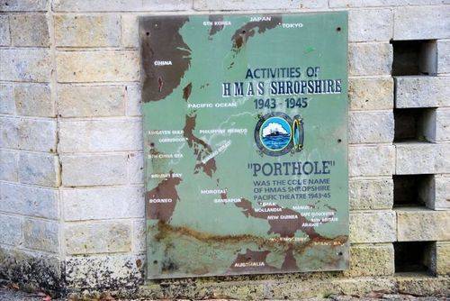 HMAS Shropshire Memorial Park : 21-November-2011 HMAS Shropshire Memorial Park : 21-November-2011