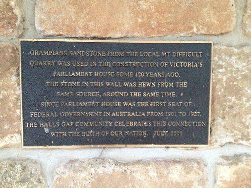 Centenary Hall Plaque : October 2013