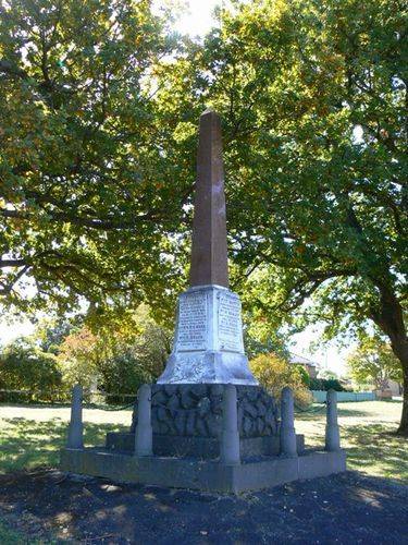 Hamilton Boer War Memorial Hamilton Boer War Memorial