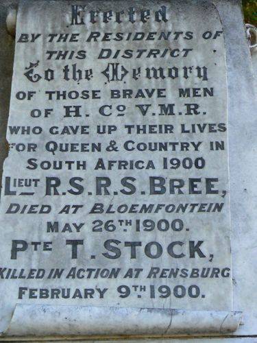 Hamilton Boer War Memorial