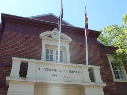 Healesville Memorial Hall : 01-February-2013 Healesville Memorial Hall : 01-February-2013