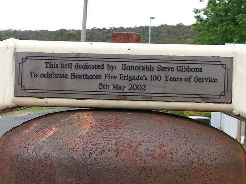 Centenary of Service Inscription : November 2013