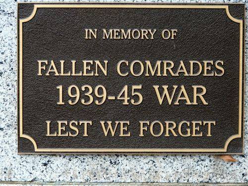 Heidelberg War Memorial : 26-November-2011 Heidelberg War Memorial : 26-November-2011